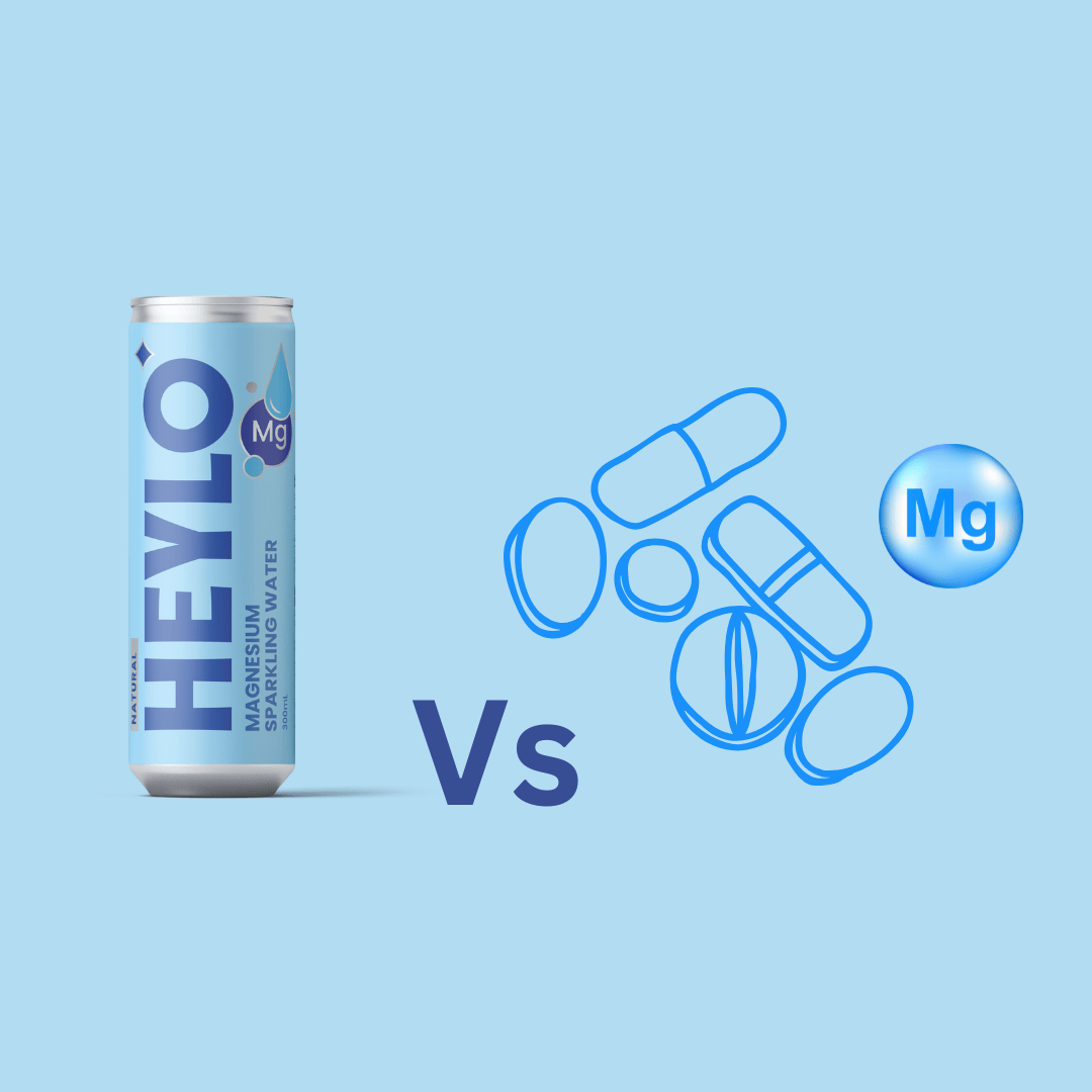 Magnesium Sparkling Water vs. Other Magnesium Supplements: Which is Best for You - Heylo MG