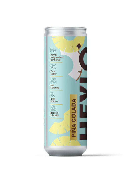 Magnesium Sparkling Water - Stress - Pina Colada (Summer Edition) - Heylo MG