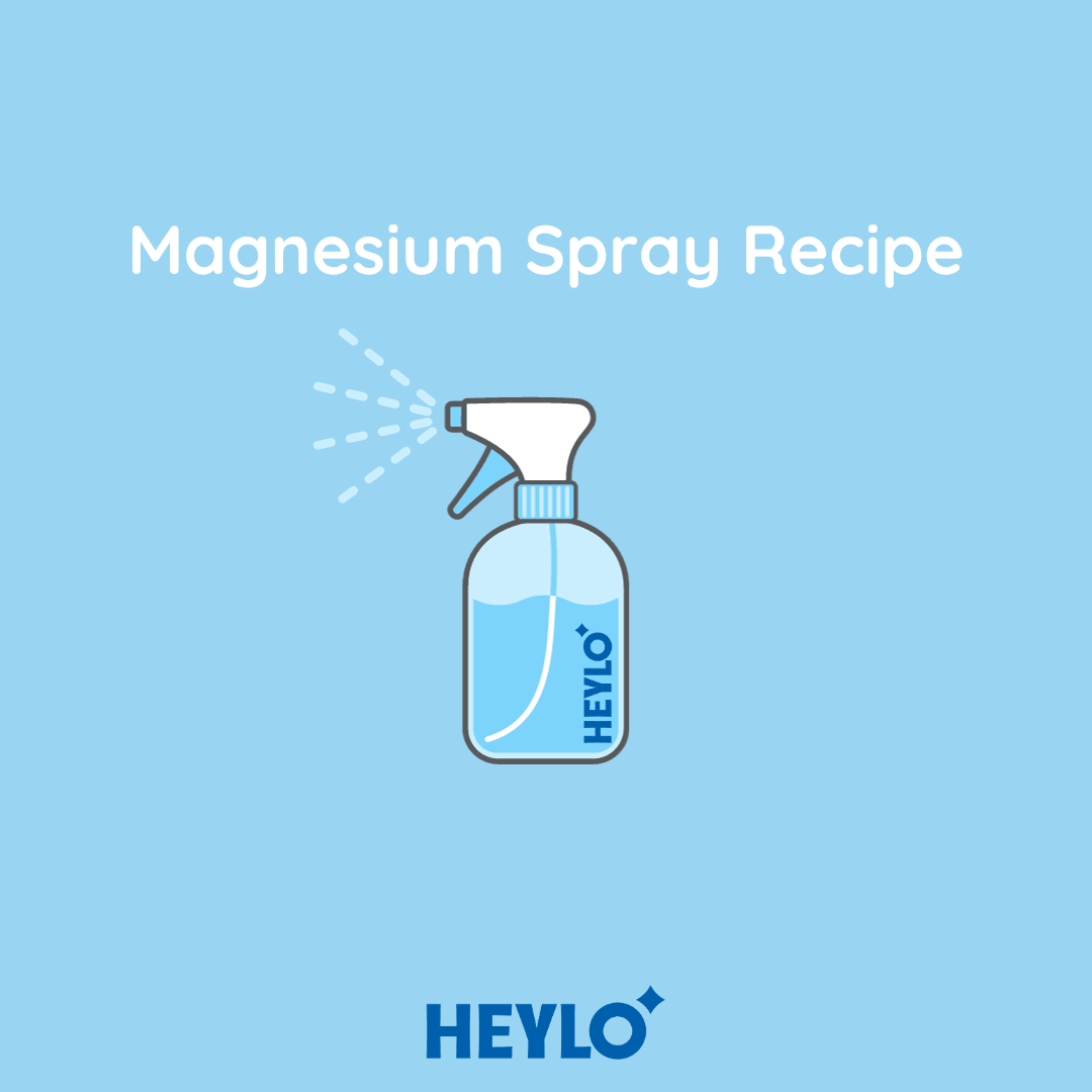 Make your own Magnesium Spray - Heres the recipe ! - Heylo MG