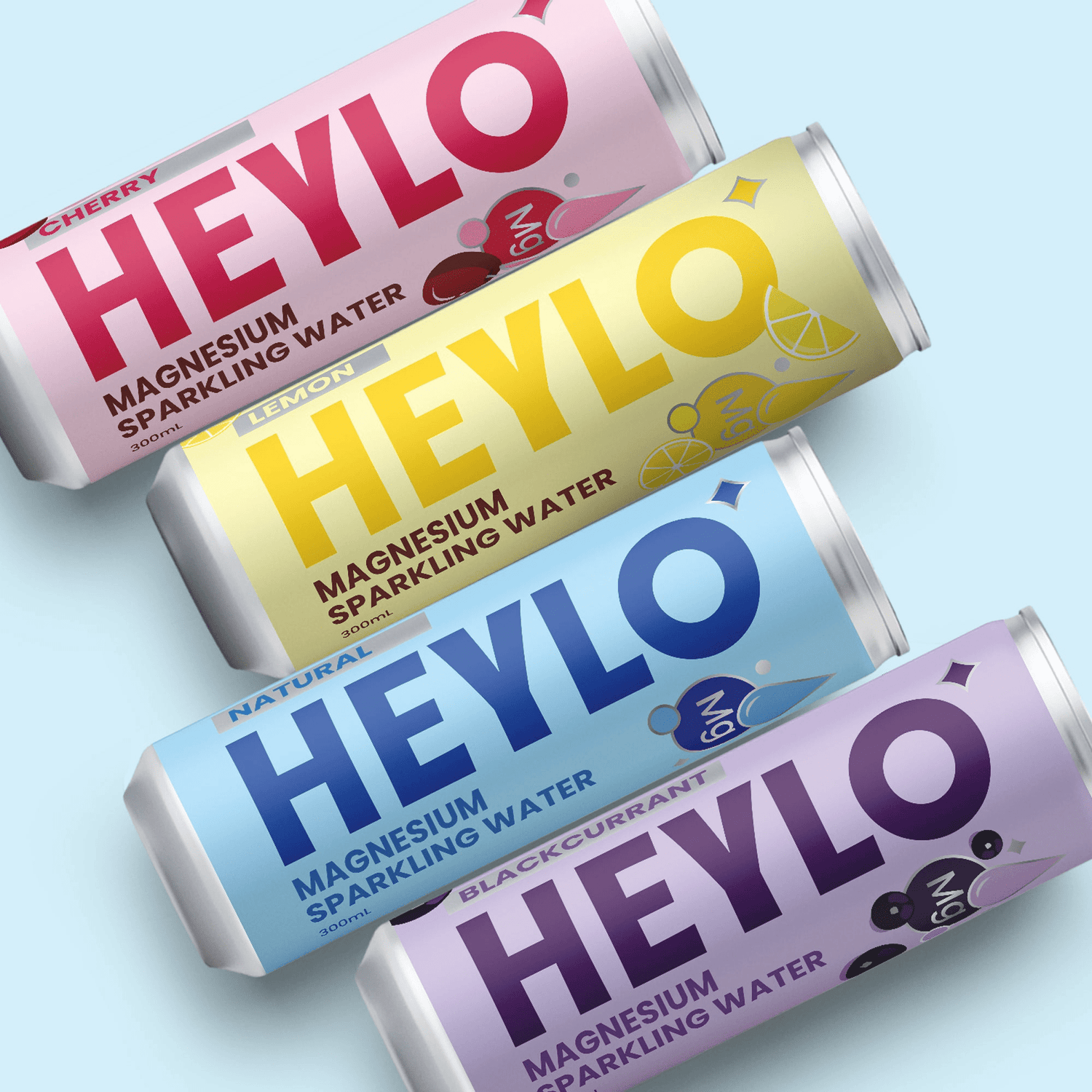 Magnesium Sparkling Water - Heylo MG