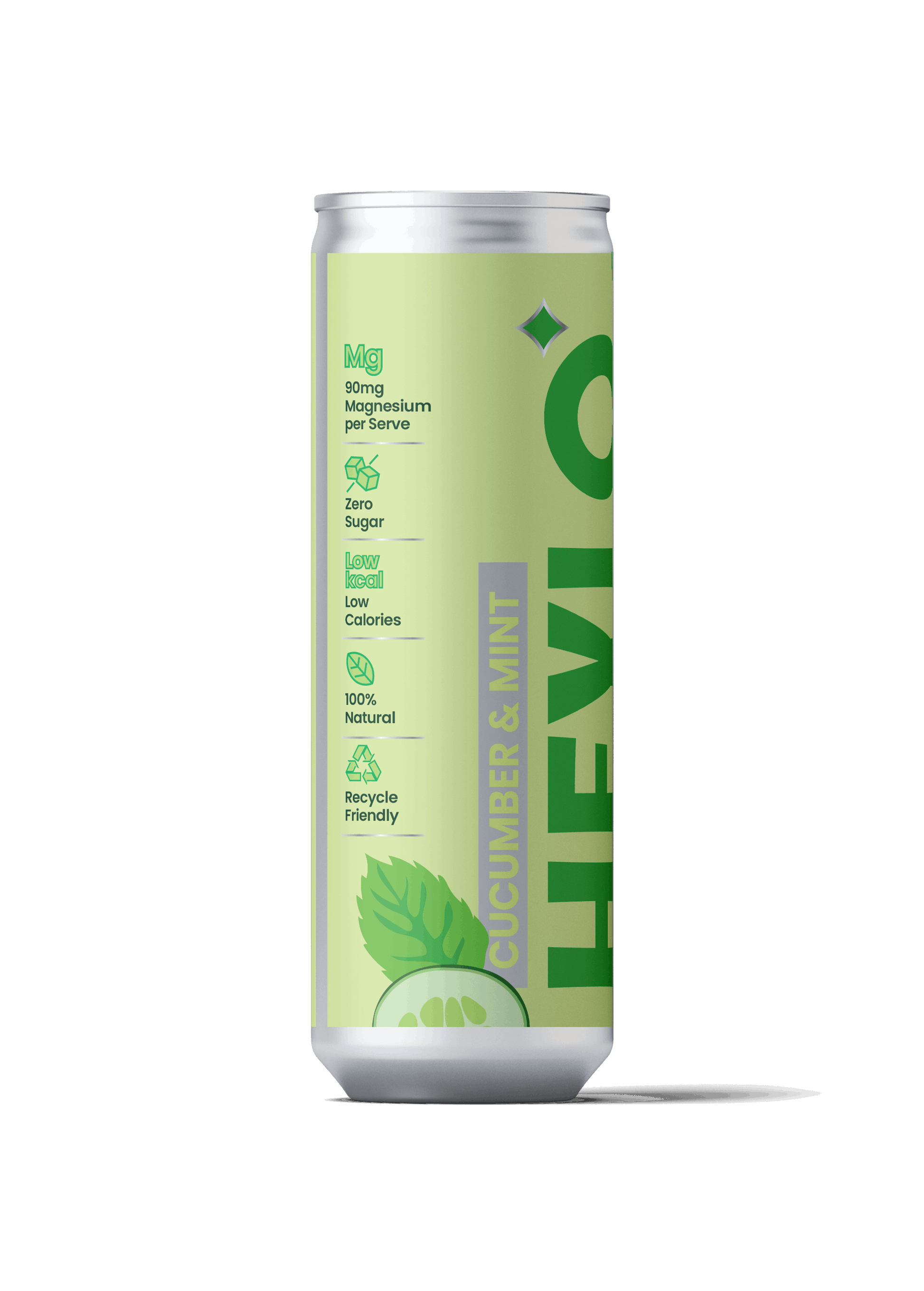 Magnesium Sparkling Water - Detox - Cucumber and Mint