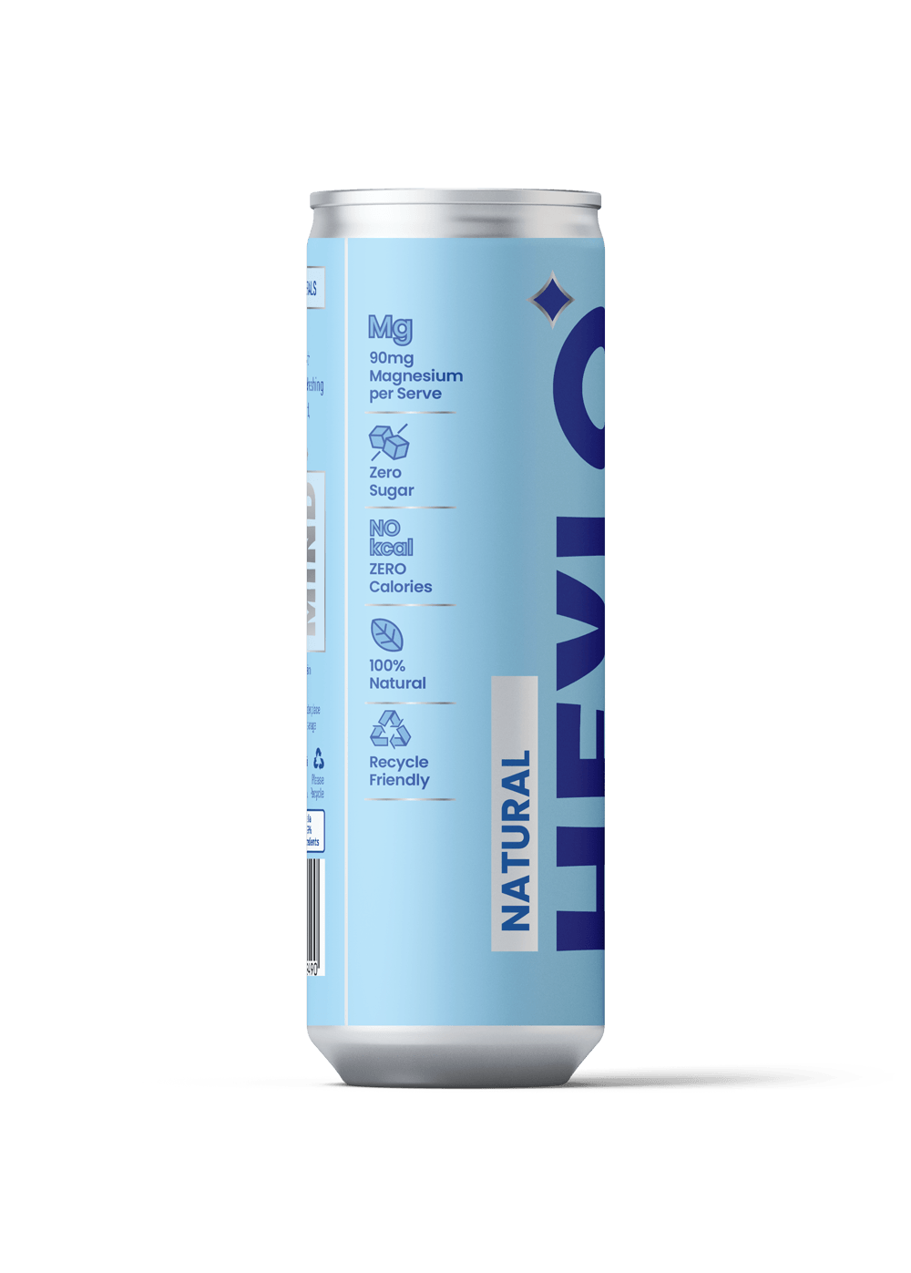 Magnesium sparkling water mind natural heylo mg