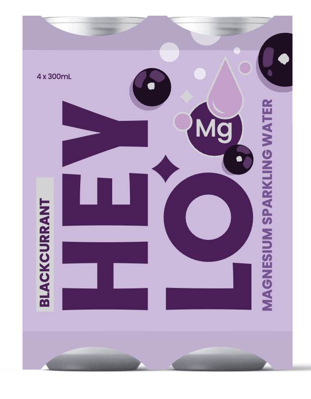 Magnesium Sparkling Water - Focus - Blackcurrant