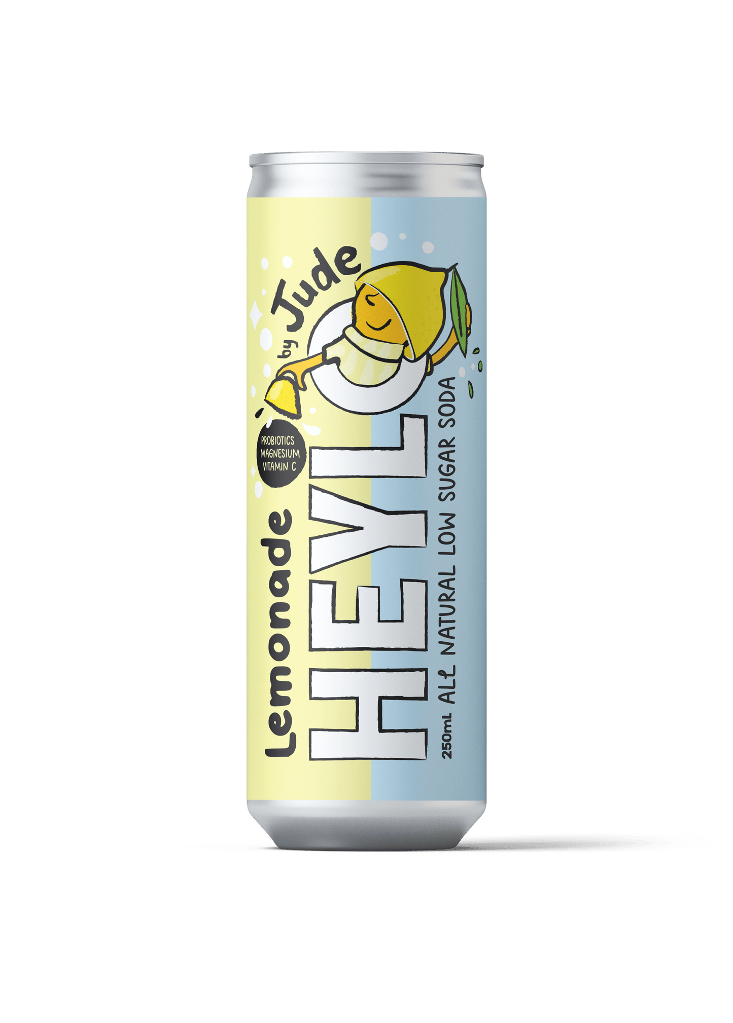 Lemonade - all natural low sugar soda - Heylo MG