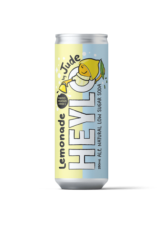 Lemonade - all natural low sugar soda - Heylo MG