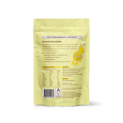 Magnesium Lemon - Heylo MG