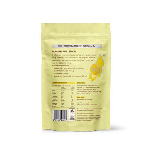 Magnesium Lemon - Heylo MG