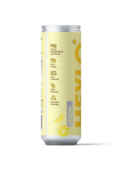 Magnesium Sparkling Water - Calm - Lemon - Heylo MG