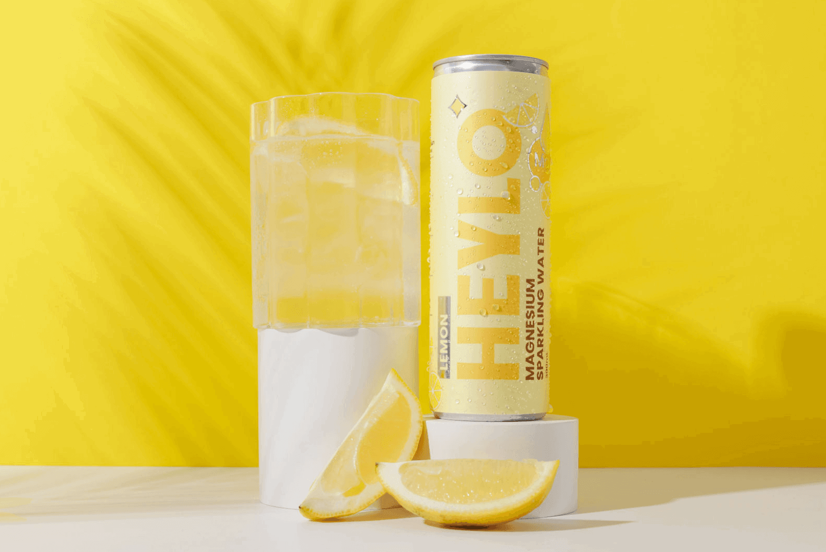Magnesium Sparkling Water - Calm - Lemon - Heylo MG