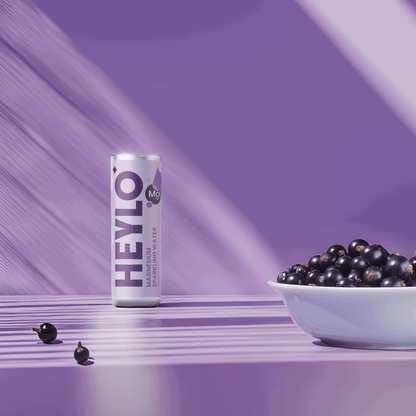 Magnesium Sparkling Water - Focus - Blackcurrant - Heylo MG