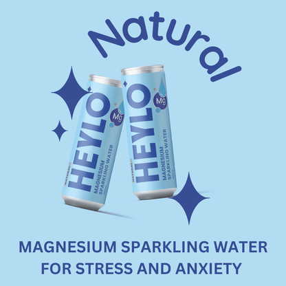 Magnesium Sparkling Water - Mind - Natural - Heylo MG