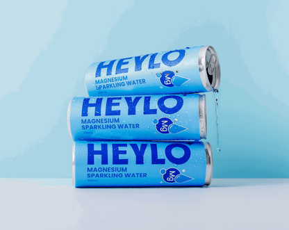 Magnesium Sparkling Water - Mind - Natural - Heylo MG