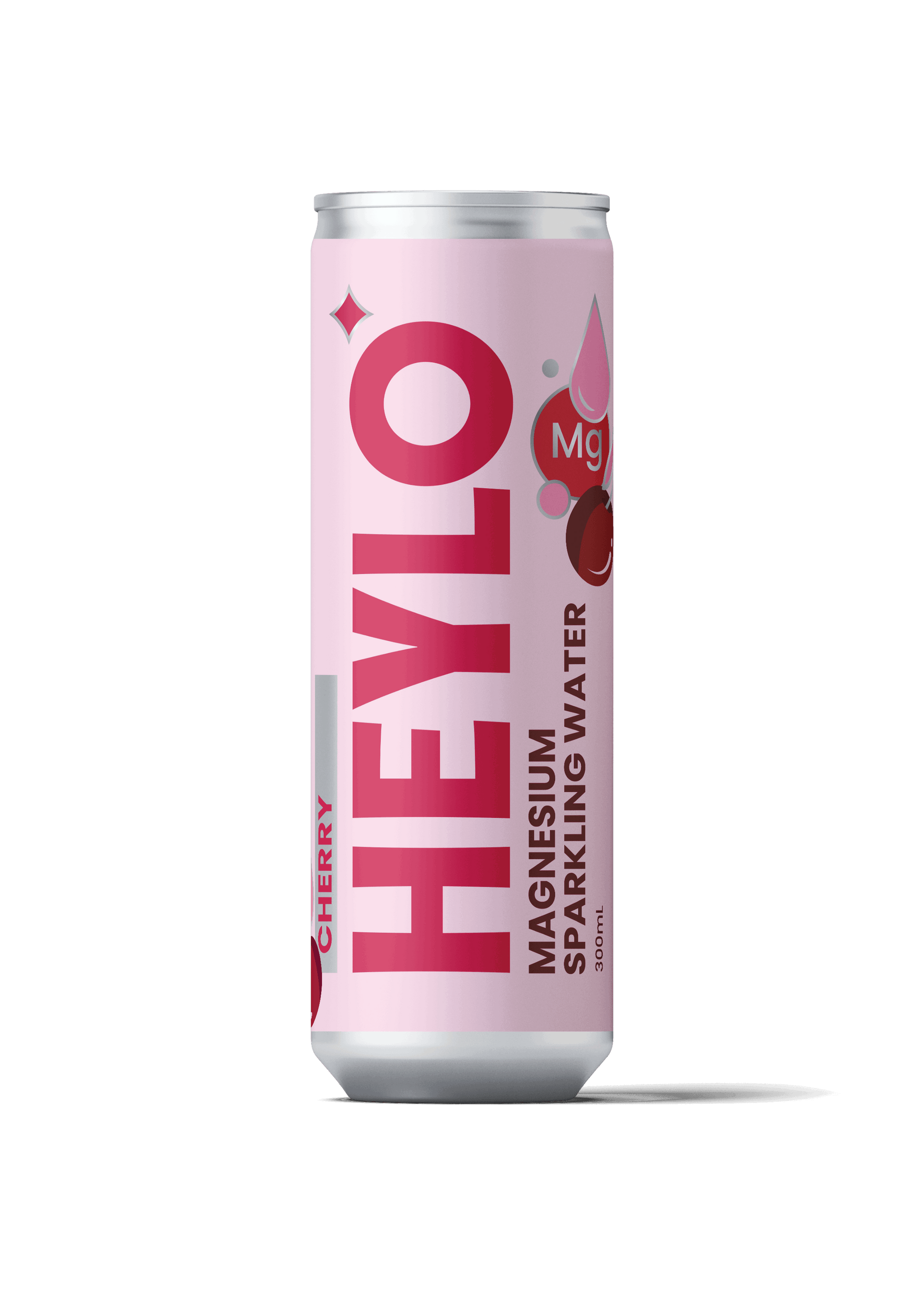 Magnesium Sparkling Water - Sleep - Cherry - Heylo MG