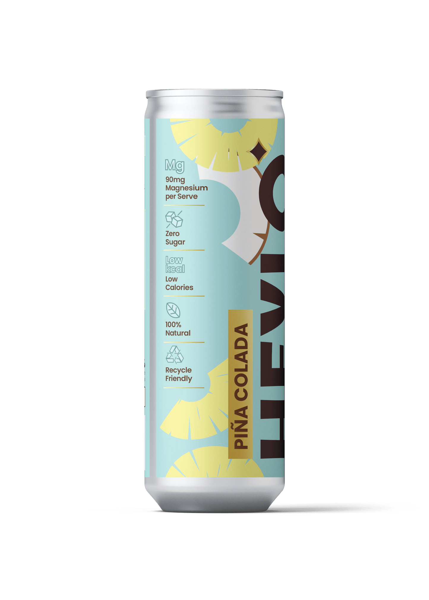 Magnesium Sparkling Water - Stress - Pina Colada (Summer Edition) - Heylo MG