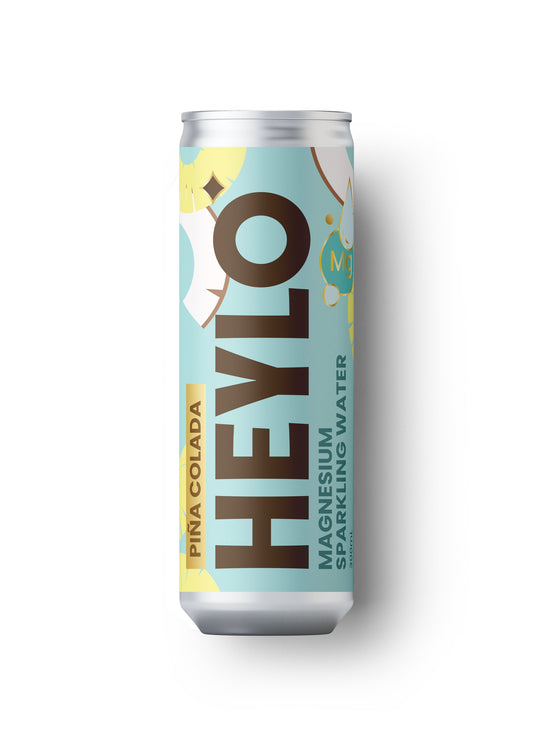 Magnesium Sparkling Water - Stress - Pina Colada (Summer Edition) - Heylo MG